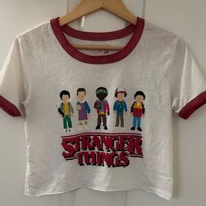 Stranger Things Vintage Crop Top